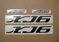 Yamaha XJ6 2011 - White Version - Decalset