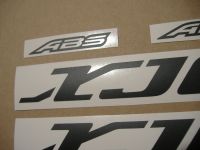 Yamaha XJ6 2011 - Weiße Version - Dekorset