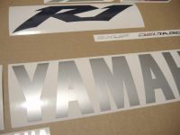 Yamaha YZF-R1 RN09 2002 - Blau/Schwarze Version - Dekorset