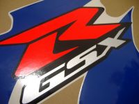 Suzuki GSX-R 750 2000 - White/Blue Version - Decalset