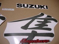 Suzuki Hayabusa 1999 - Black/Grey Version - Decalset