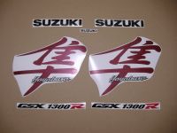 Suzuki Hayabusa 1999 - Gold/Silver Version - Decalset