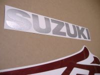 Suzuki Hayabusa 1999 - Rot/Schwarze Version - Dekorset