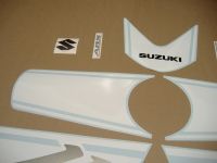 Suzuki Hayabusa 2017 - Blau/Weiße Version - Dekorset