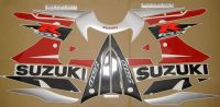 Suzuki GSX-R 750 2002 - Red/Silver Version - Decalset