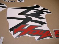 Suzuki Hayabusa 2020 - Rote Version - Dekorset