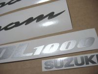 Suzuki DL1000 V-STROM 2006 - Grey Version - Decalset