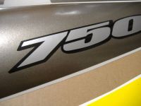 Suzuki GSX-R 750 2002 - Yellow/Black Version - Decalset