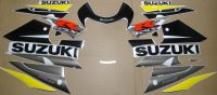 Suzuki GSX-R 750 2002 - Yellow/Black Version - Decalset