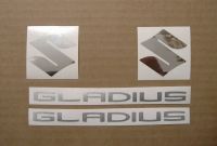 Suzuki Gladius 2011 - Schwarze Version - Dekorset