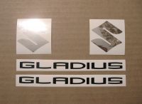 Suzuki Gladius 2011 - Red Version - Decalset