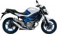 Suzuki Gladius 2012 - White/Blue Version - Decalset