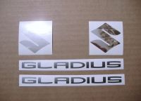 Suzuki Gladius 2013 - Silber Version - Dekorset