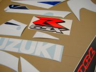 Suzuki GSX-R 750 2003 - Blue/White Version - Decalset