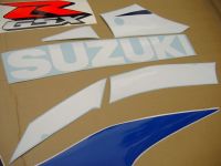 Suzuki GSX-R 750 2003 - Blue/White Version - Decalset