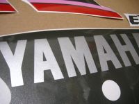 Yamaha FZR 1000 1991 - Schwarz/Grau Version - Dekorset