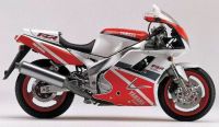 Yamaha FZR 1000 1993 - White/Red/Blue Version - Decalset