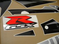 Suzuki GSX-R 750 2003 - Grey/Silver Version - Decalset