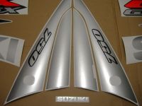 Suzuki GSX-R 750 2003 - Grau/Silber Version - Dekorset