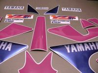 Yamaha YZF 750 SP 1993 - White/Pink/Blue Version - Decalset