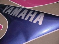 Yamaha YZF 750 SP 1993 - Weiß/Pink/Blau Version - Dekorset