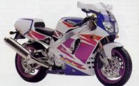 Yamaha YZF 750 SP 1994 - Weiß/Lila Version - Dekorset