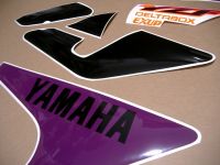 Yamaha YZF 750R 1993 - Grau/Schwarz/Lila Version - Dekorset