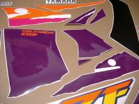 Yamaha YZF 750R 1994 - White/Purple Version - Decalset