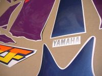 Yamaha YZF 750R 1994 - Weiß/Lila Version - Dekorset