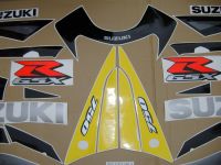 Suzuki GSX-R 750 2003 - Yellow/Grey Version - Decalset