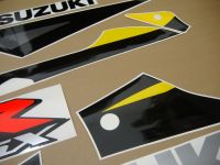 Suzuki GSX-R 750 2003 - Yellow/Grey Version - Decalset