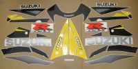 Suzuki GSX-R 750 2003 - Yellow/Grey Version - Decalset