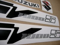 Suzuki SV 1000S 2006 - Grey Version - Decalset