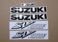 Suzuki SV 650S 2002 - Yellow Version - Decalset