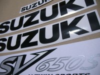 Suzuki SV 650S 2002 - Gelbe Version - Dekorset