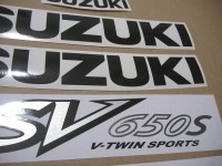 Suzuki SV 650S 2002 - Yellow Version - Decalset