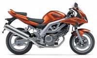 Suzuki SV 650S 2003 - Orange Version - Decalset