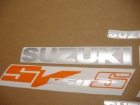 Suzuki SV 650S 2003 - Orange Version - Dekorset