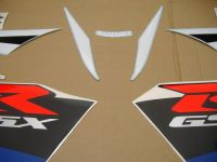 Suzuki GSX-R 750 2004 - White/Blue Version - Decalset