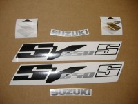 Suzuki SV 650S 2005 - Gelbe Version - Dekorset