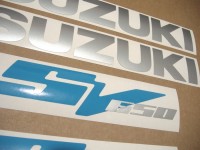 Suzuki SV 650 2003 - Blaue Version - Dekorset