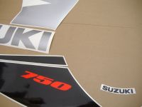 Suzuki GSX-R 750 2004 - Gelb/Schwarze Version - Dekorset