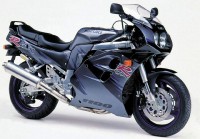 Suzuki GSX-R 1100 1993 - Black/Grey Version - Decalset