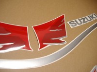 Suzuki GSX-R 1100 1995 - Red/Black Version - Decalset