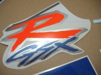 Suzuki GSX-R 1100 1995 - White/Blue Version - Decalset