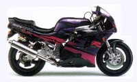 Suzuki GSX-R 750 1993 - Black/Purple Version - Decalset