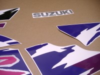 Suzuki GSX-R 750 1993 - Black/Purple Version - Decalset