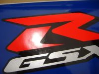 Suzuki GSX-R 750 2005 - Blue/White Version - Decalset