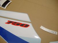 Suzuki GSX-R 750 2005 - Blue/White Version - Decalset