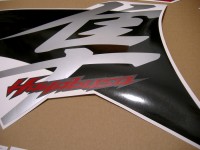 Suzuki Hayabusa 2016 - Schwarz/Graue Version - Dekorset